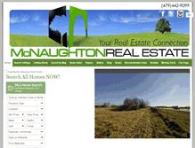 Tablet Screenshot of mcnaughtonrealtors.com